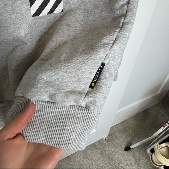 Kate Spade Saturday Letter M Crewneck Sweatshirt Pullover Lounge Size XS/S - Picture 4 of 6